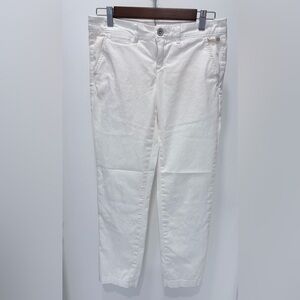 Anthropologie Pilcro and the Letterpress White Chino Pants Hyphen Fit - Size 26P